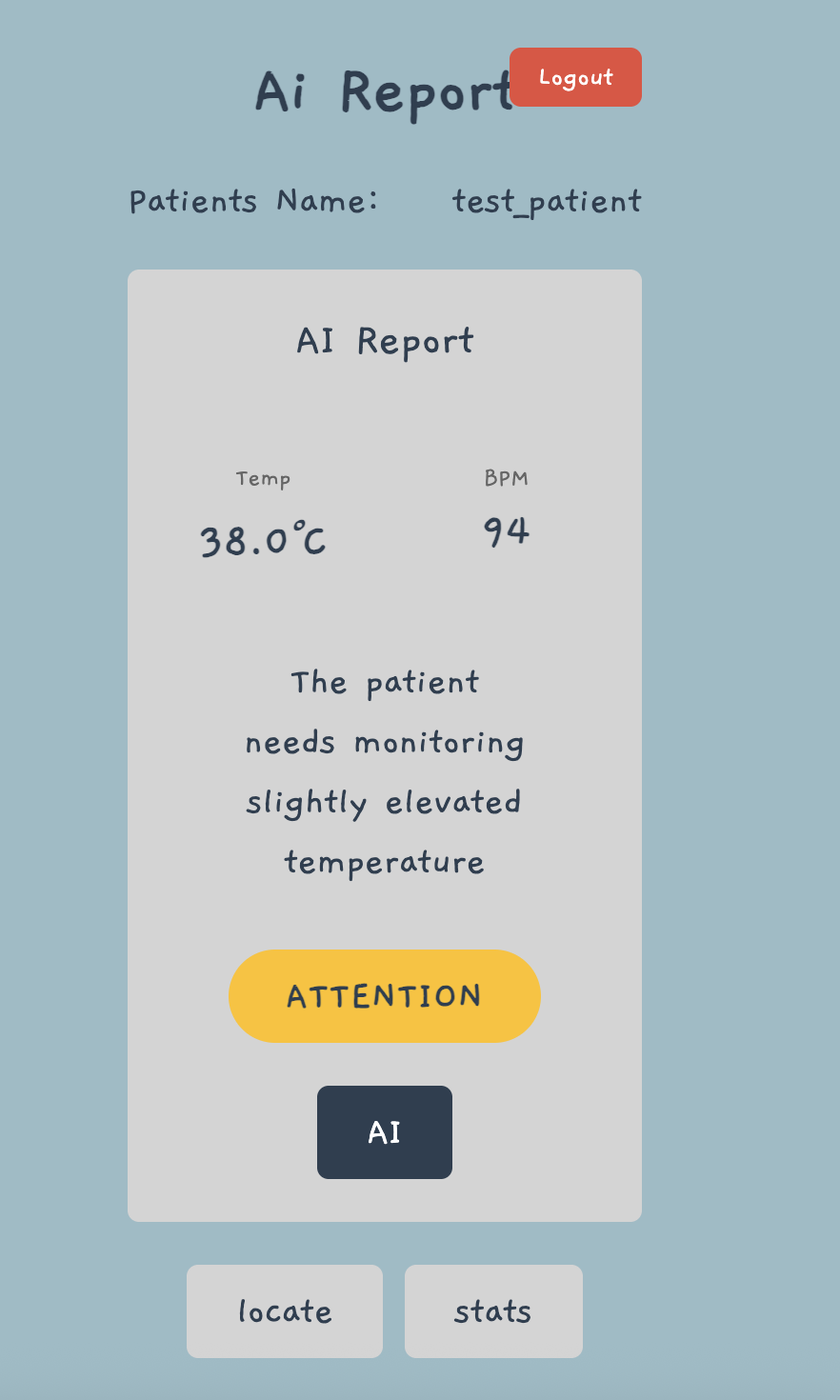 AI Report on User Vitals — Mobile